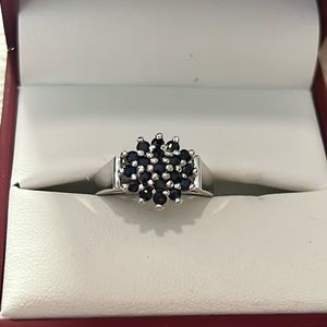 Natural Sapphire 925 ring